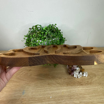 Wooden Lotus Bowl 2