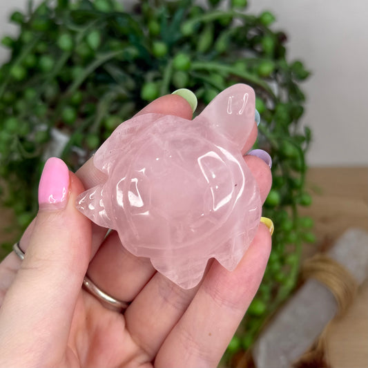 Rose Quartz Turtle (Y205)