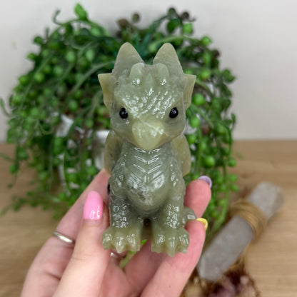 Plum Blossom Jade Dragon (Y167)
