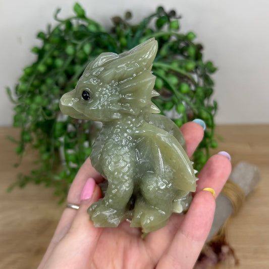 Plum Blossom Jade Dragon (Y167)