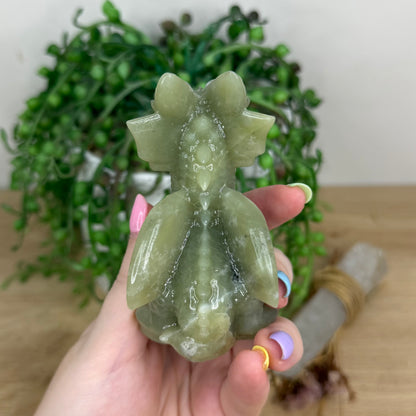 Plum Blossom Jade Dragon (Y167)
