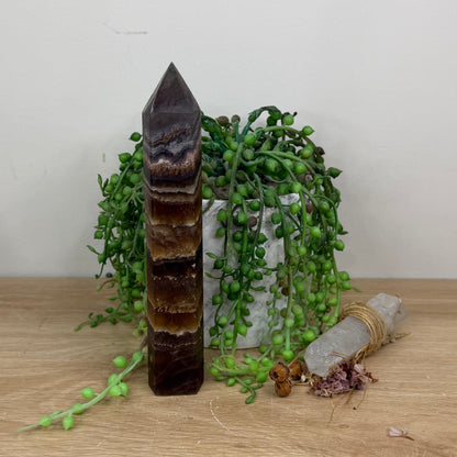 Fluorite / Super Seven Tower (Y155)