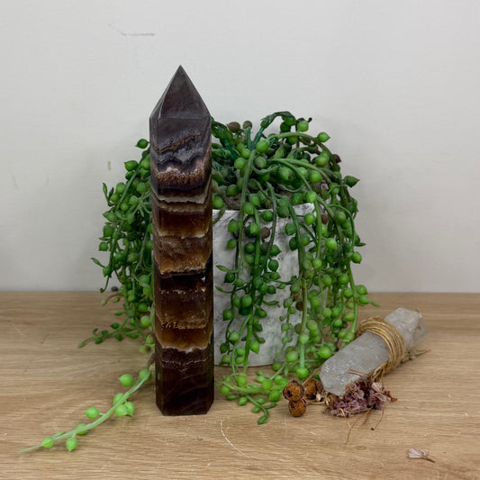 Fluorite / Super Seven Tower (Y155)