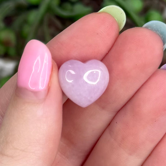 Kunzite Tiny Hearts