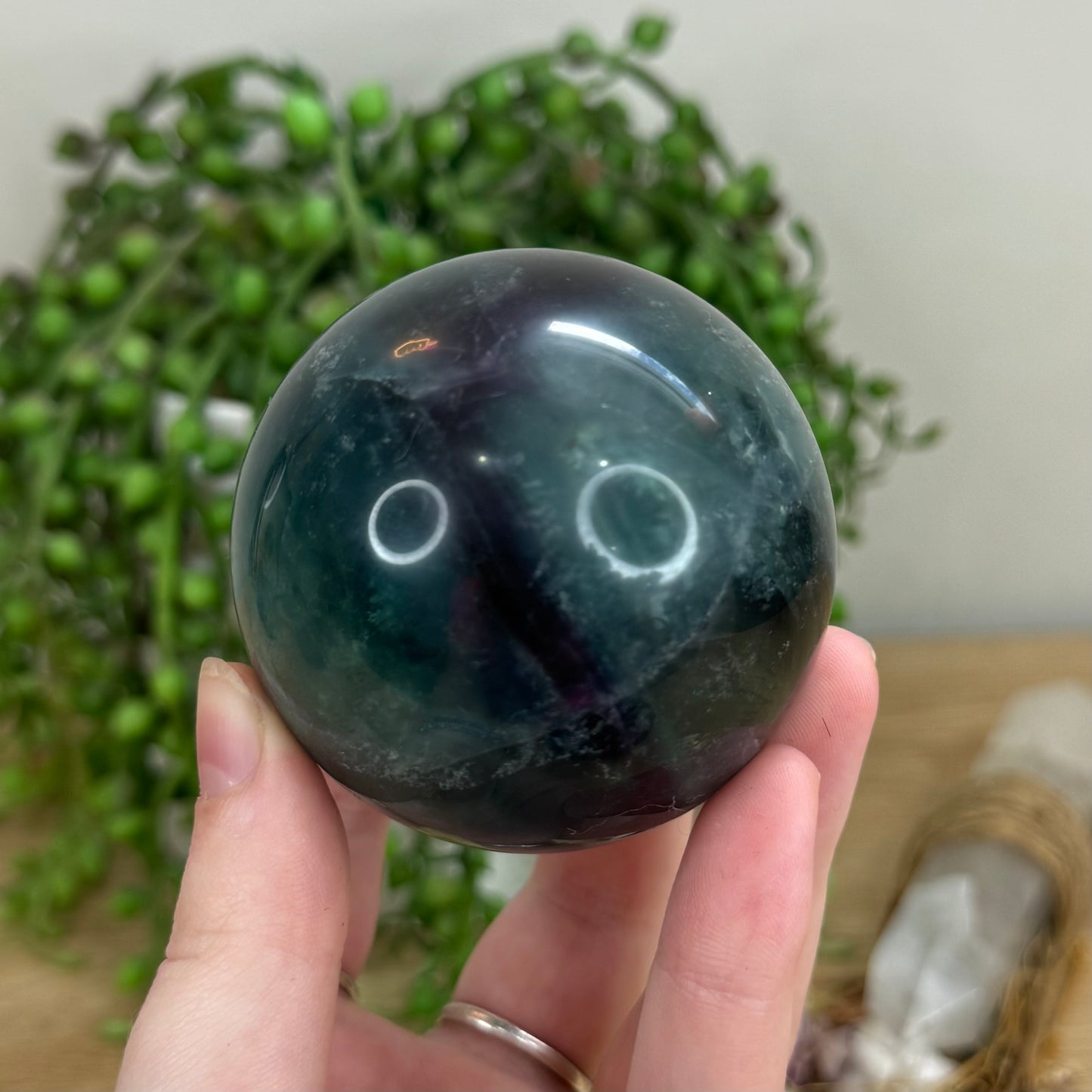 Rainbow Fluorite Sphere (N808)