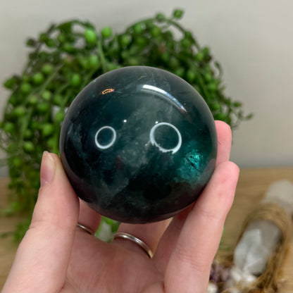 Rainbow Fluorite Sphere (N808)