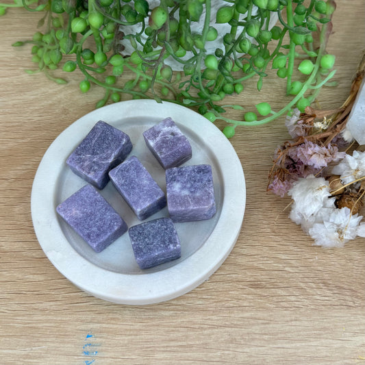 Lepidolite Cubes