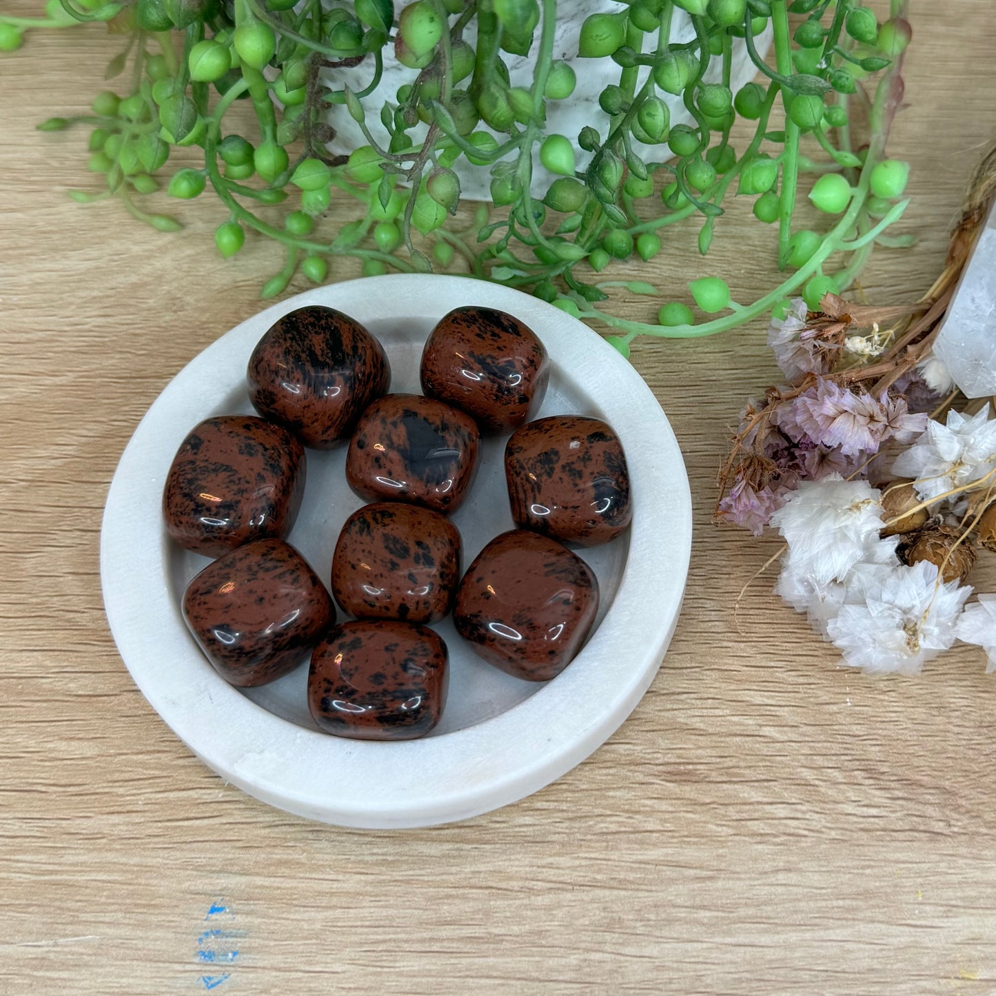 Mahogany Obsidian Cubes