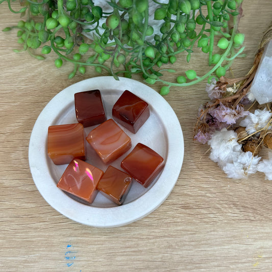 Carnelian Cubes