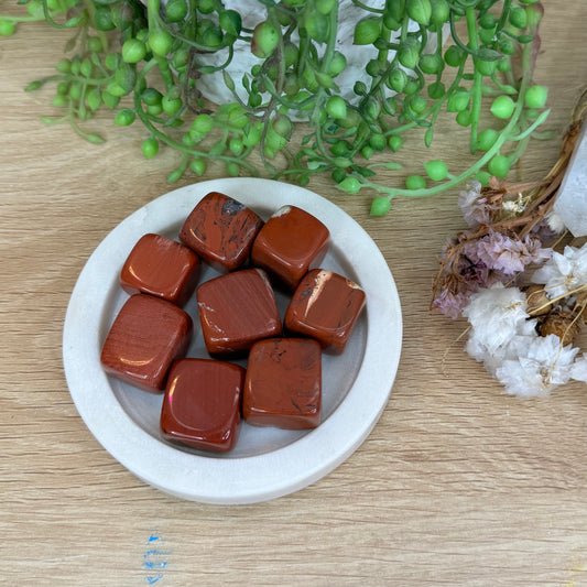 Red Jasper Cubes