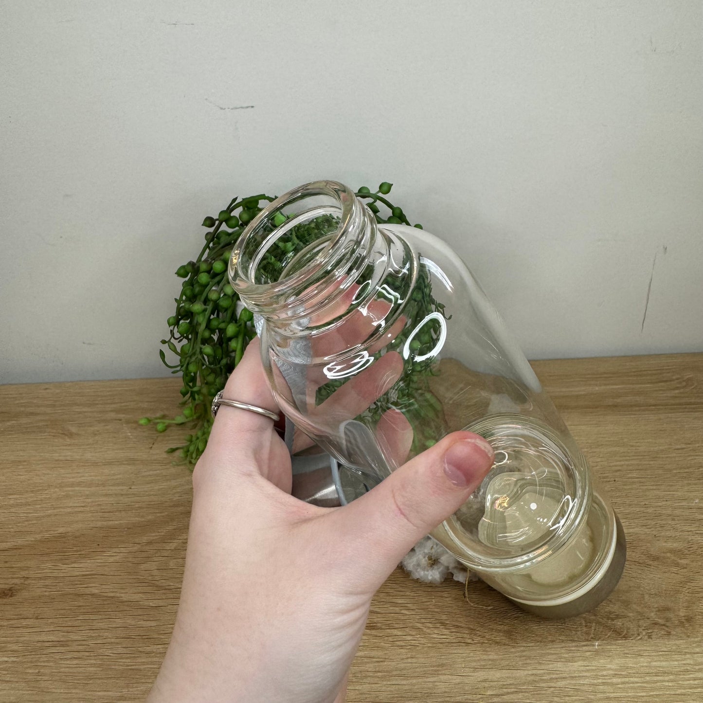 Glass Chip Drink Bottle
