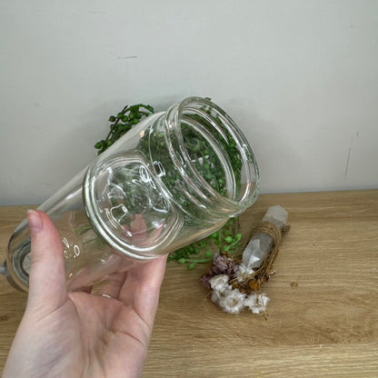 Glass Chip Drink Bottle