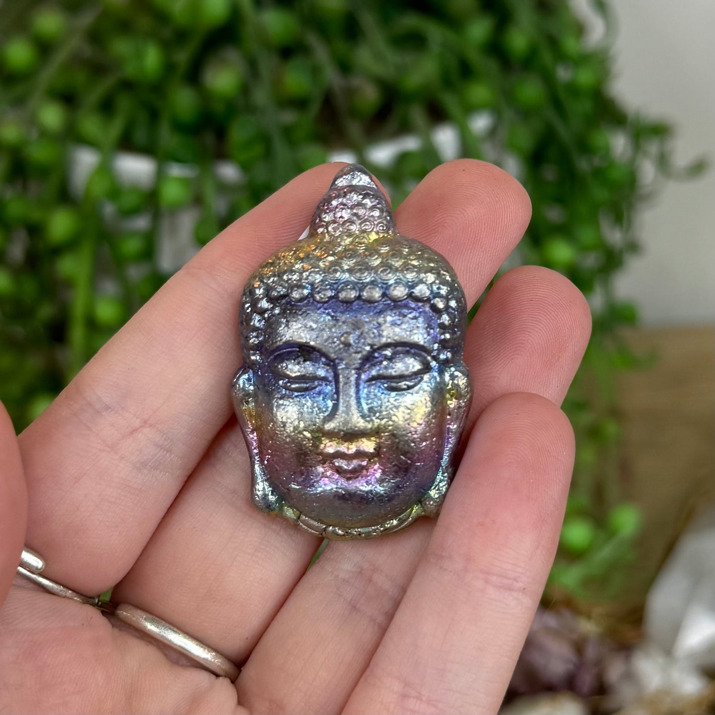 Aura Bismuth Buddha Head (L463)