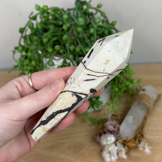 Picture Stone Jasper Wand (S442)