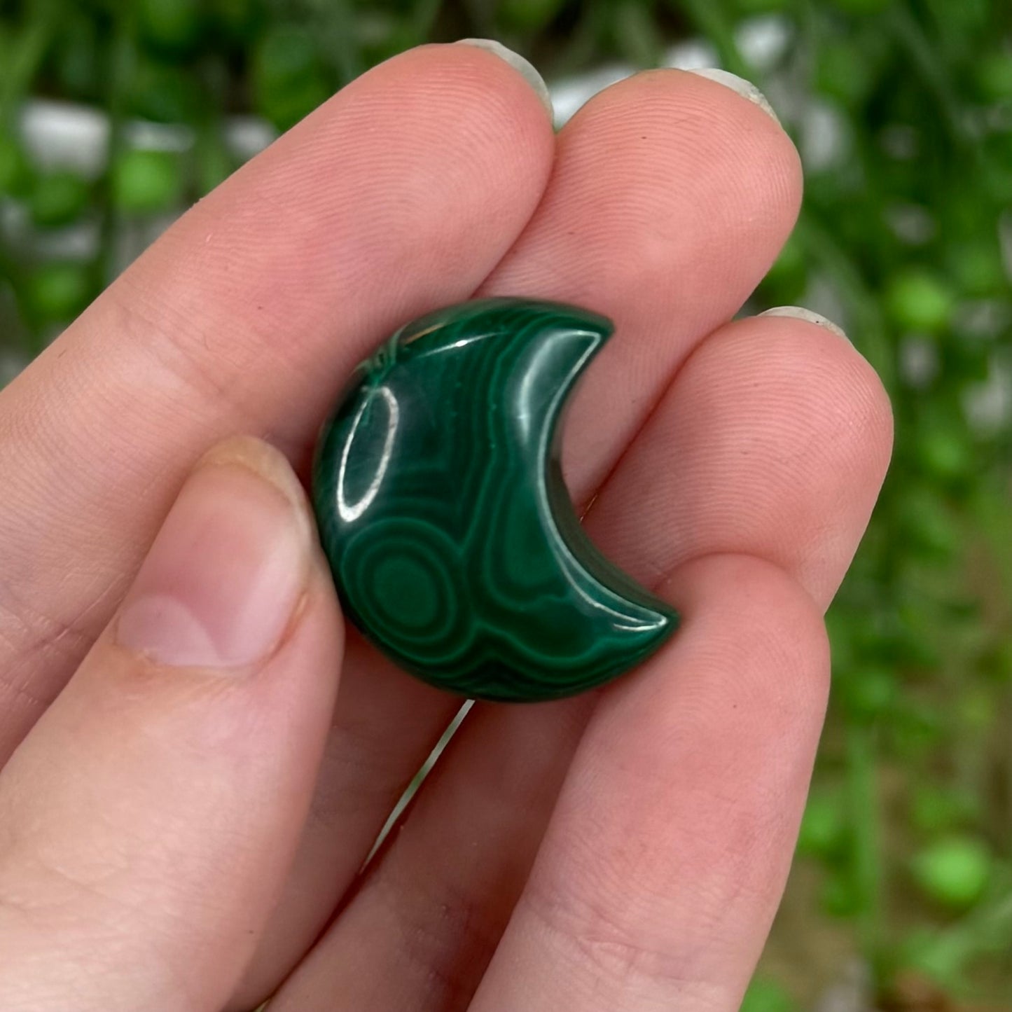 Malachite Small Moon