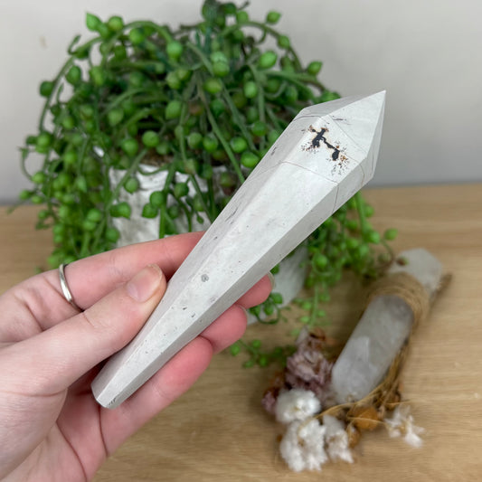 Picture Stone Jasper Wand (S441)