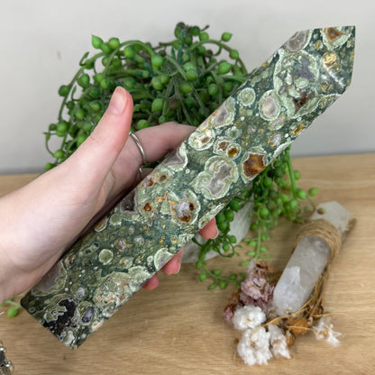 Rainforest Jasper Tower (S439)
