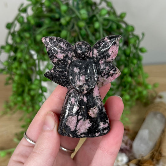 Rhodonite Angel (S302)