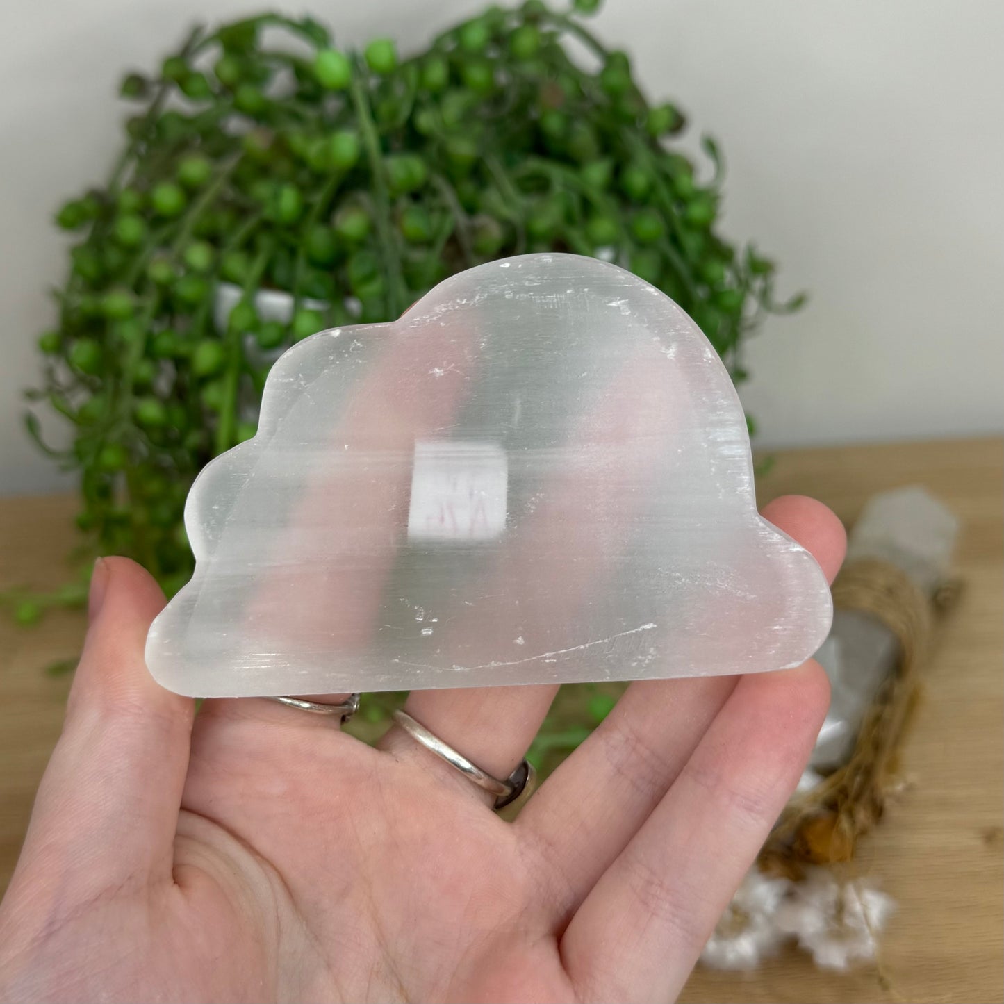 Selenite Cloud Bowl (A76)