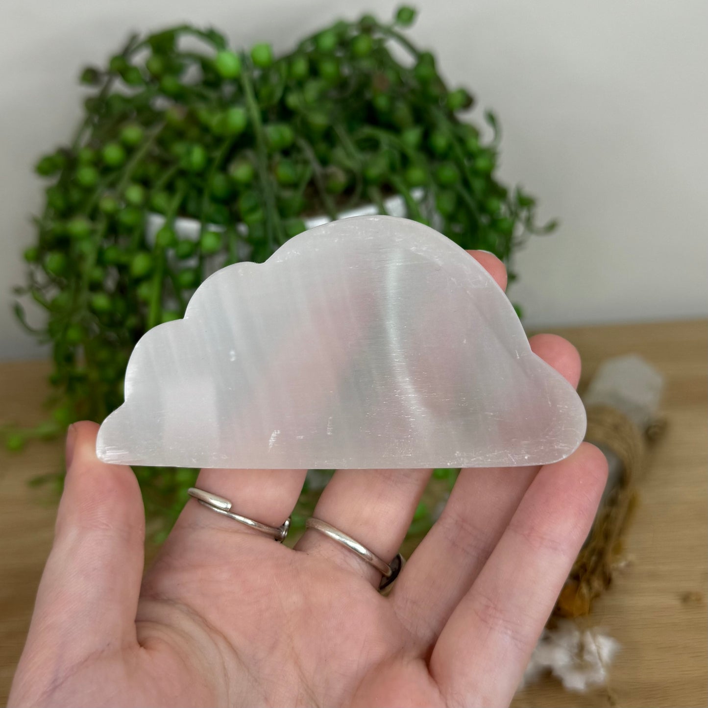 Selenite Cloud Bowl (A78)