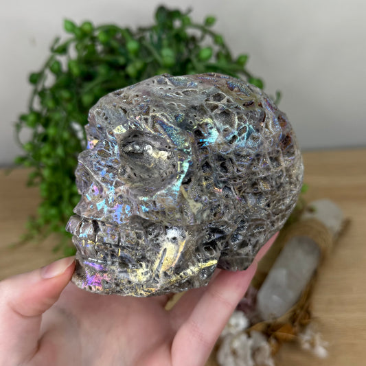 Aura Sphalerite Skull (S414)