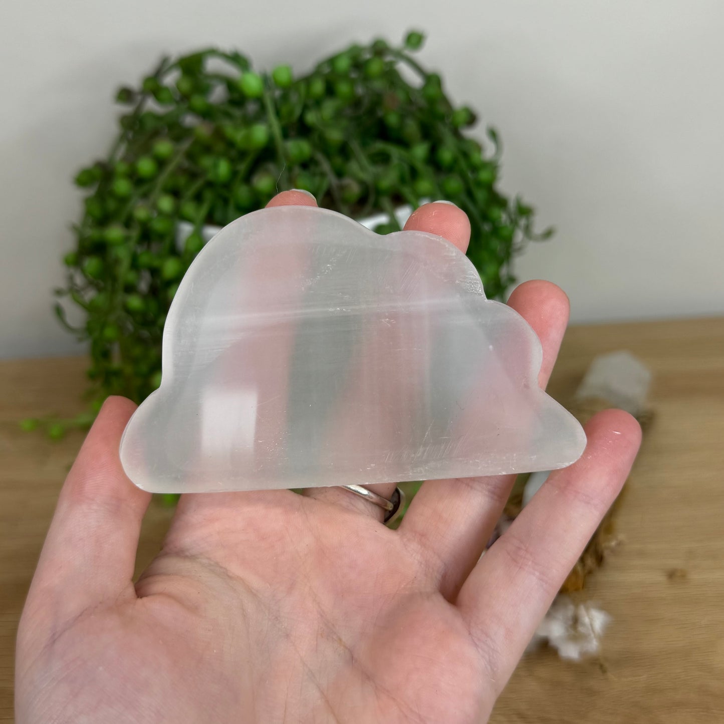 Selenite Cloud Bowl (A77)