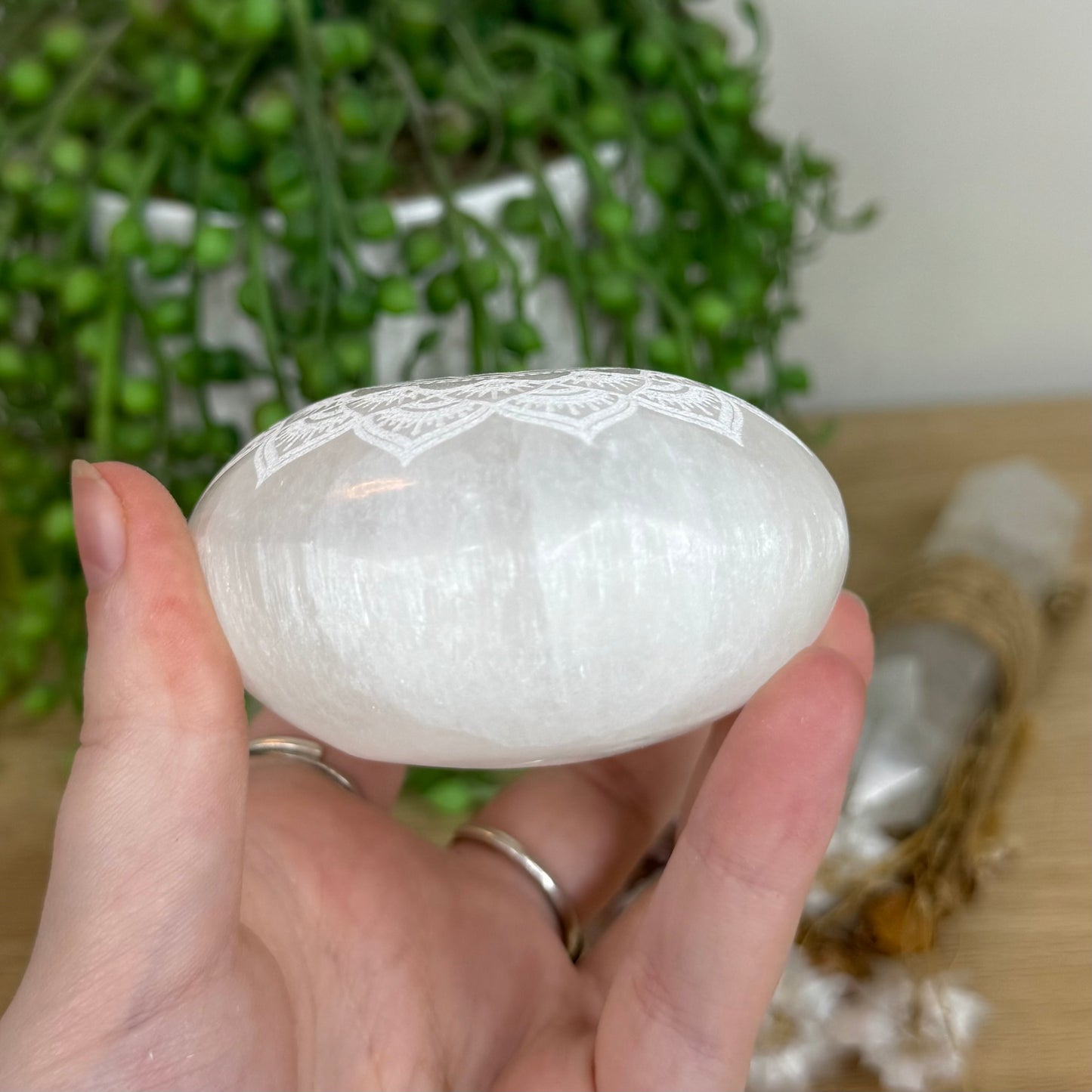 Selenite Mandala (K247)