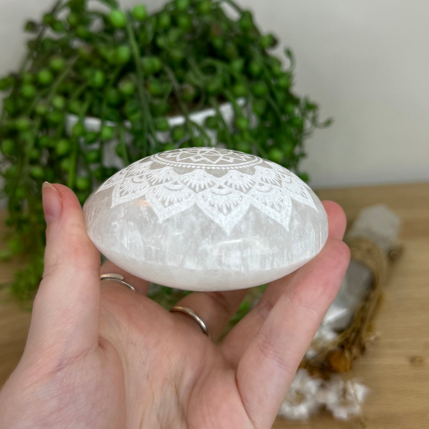 Selenite Mandala (K245)