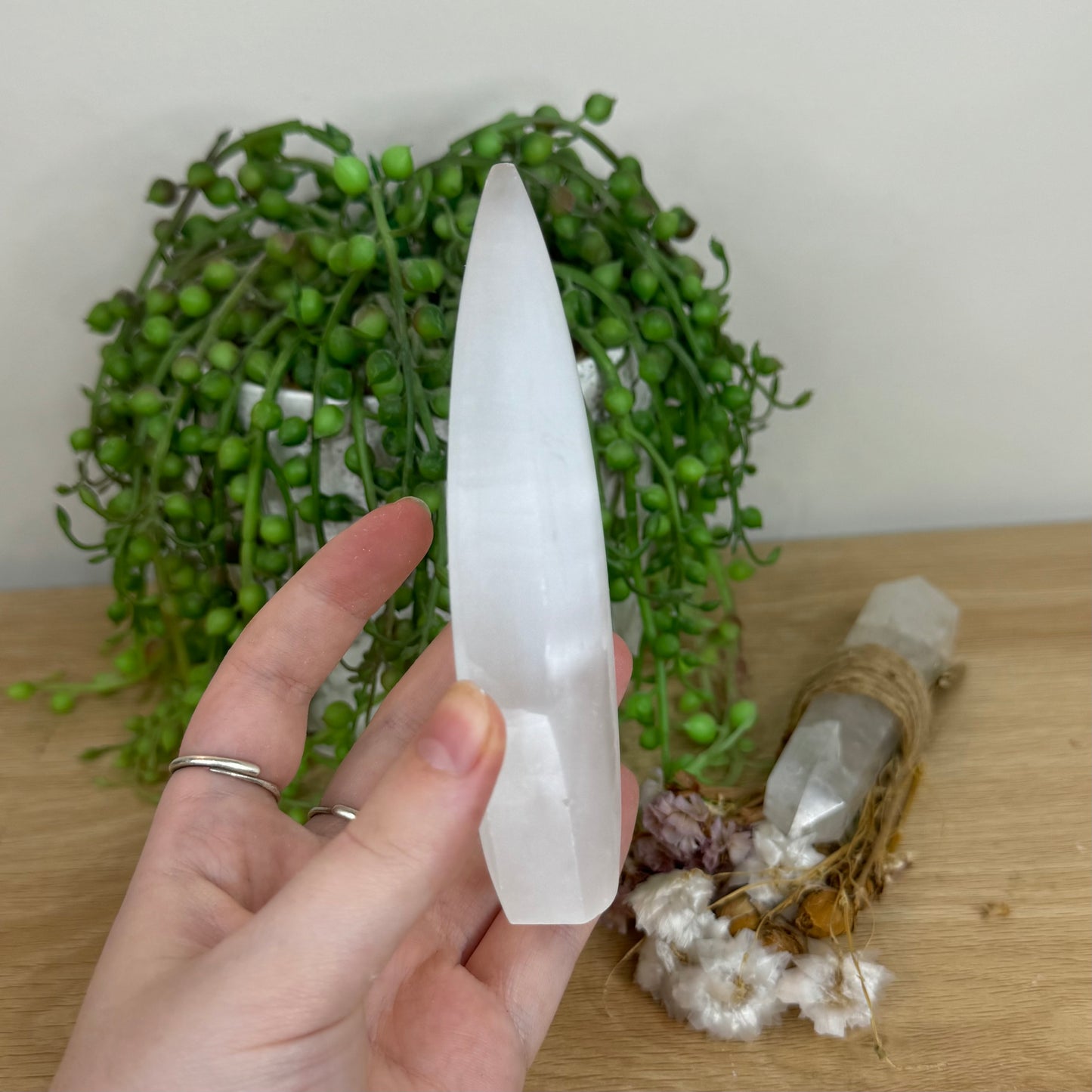 Selenite Arch Free Form (E969)