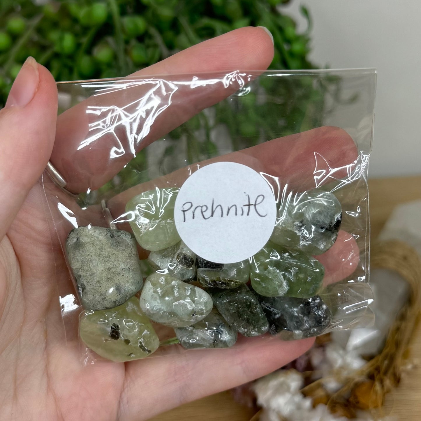 Prehnite 50gram Chip Bag