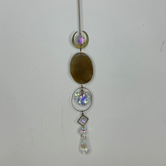 Agate Slice Sun Catcher (F35)