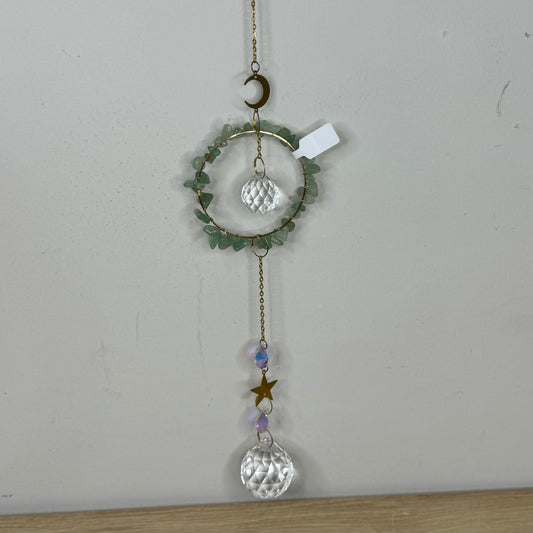 Green Aventurine Sun Catcher (C482)