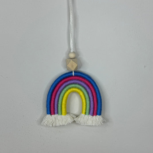 Rainbow Macrame Hanger (D817) (D814)