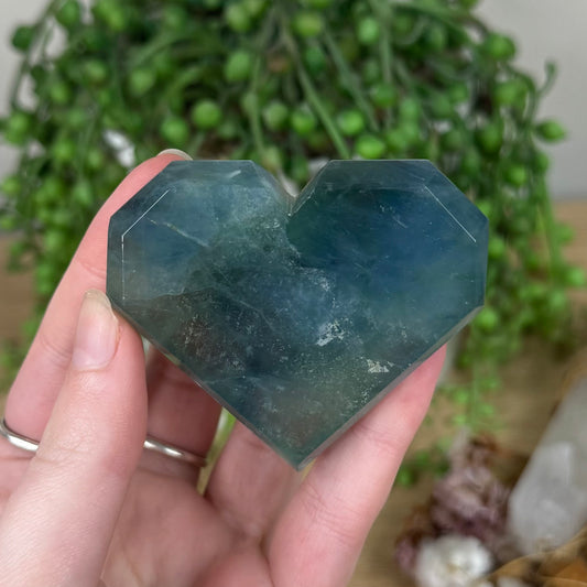 Fluorite Heart (S460)
