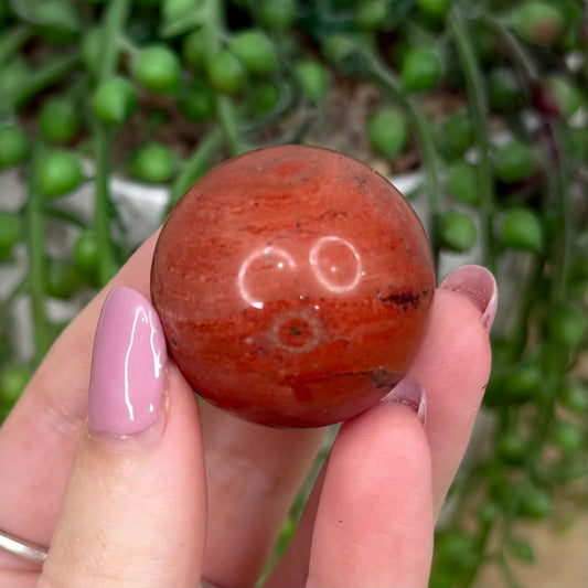 Red Jasper Sphere (Y448)