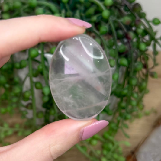 Fluorite Palm Stone (Y766)