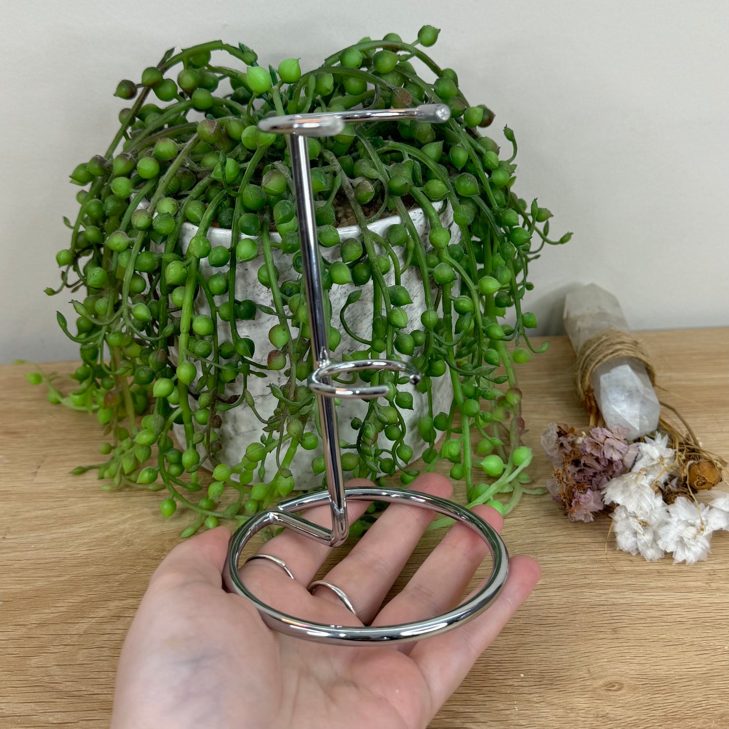 Silver Large Wand Stand