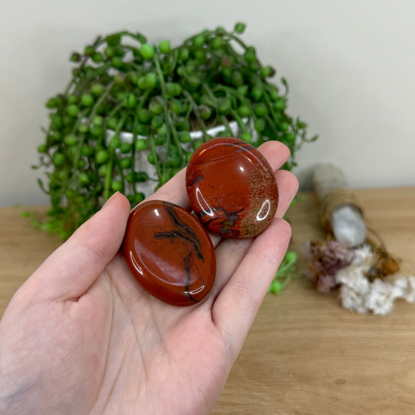 Red Jasper Lucky Stone