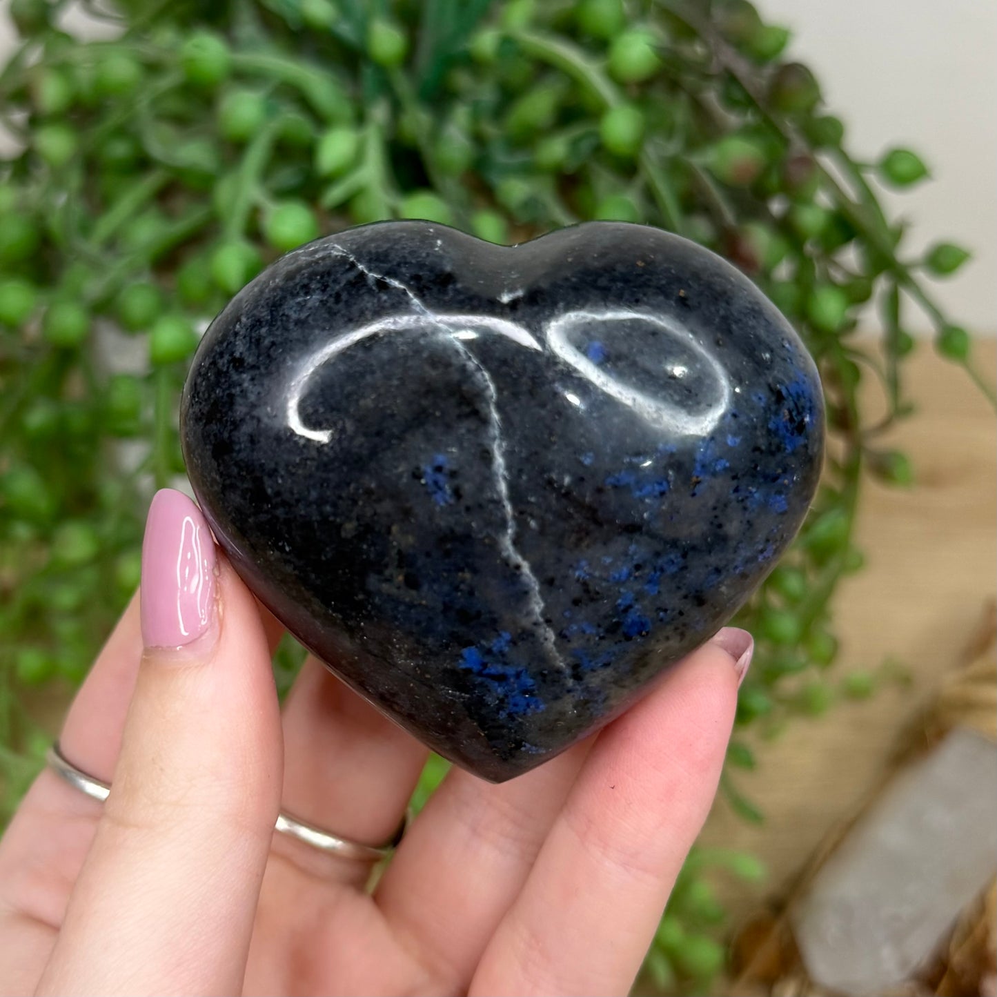 Dumortierite Heart (Y628)