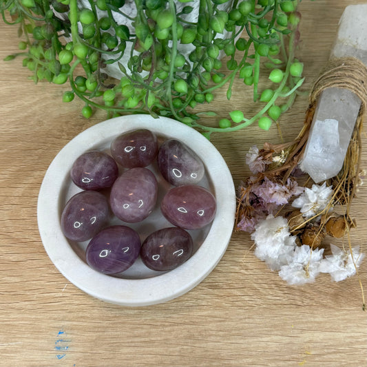 Lavender Rose Quartz Tumbles