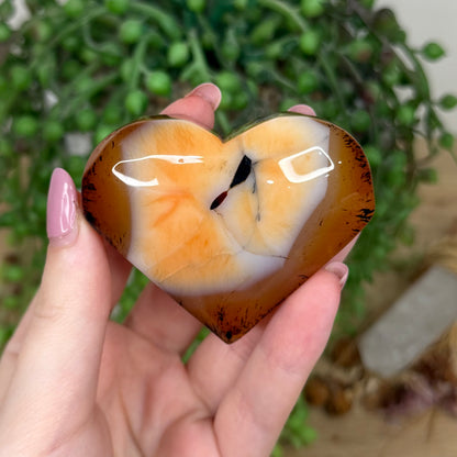 Sardonyx Heart (Y896)