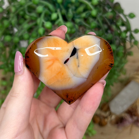 Sardonyx Heart (Y896)