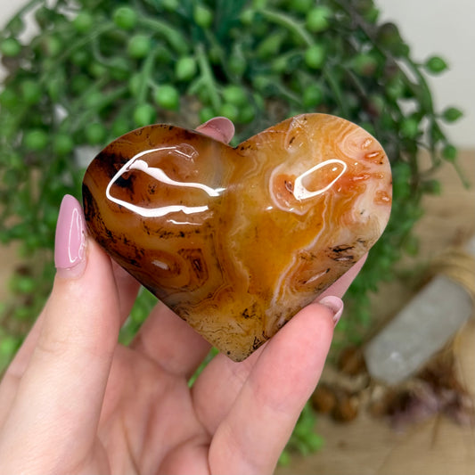 Sardonyx Heart (Y895)