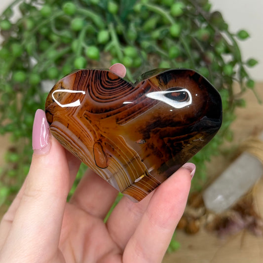 Sardonyx Heart (Y898)