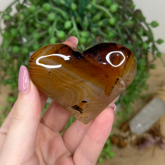 Sardonyx Heart (Y894)
