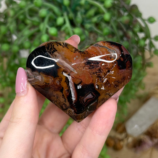 Sardonyx Heart (Y892)