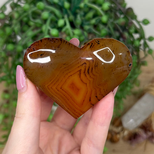 Sardonyx Heart (Y897)