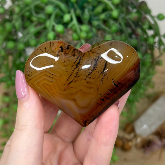 Sardonyx Heart (Y890)