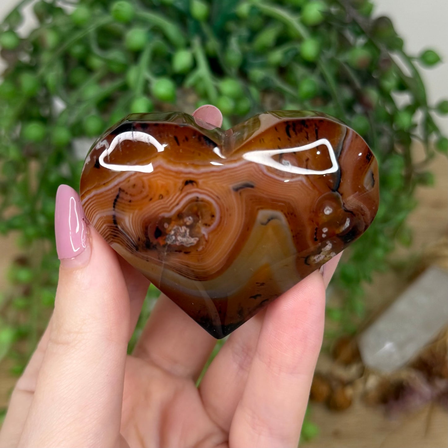 Sardonyx Heart (Y888)