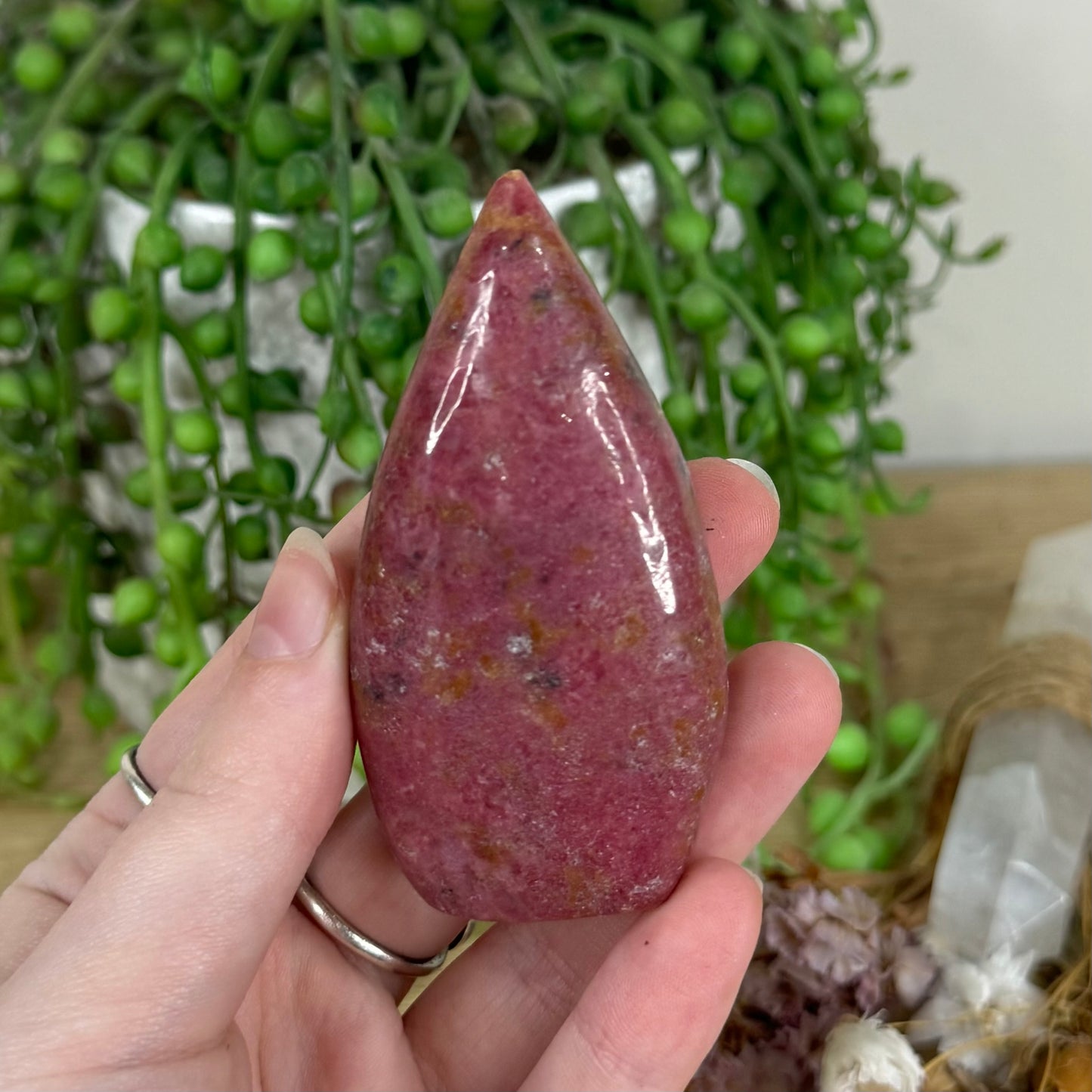 Rhodonite Arch Free Form (O165)